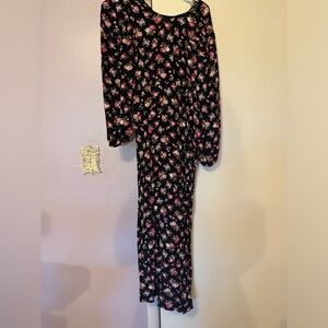 Zara floral maxi dress XS